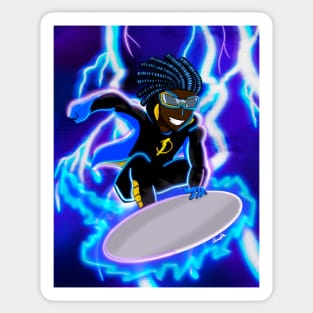 Static Shock Sticker